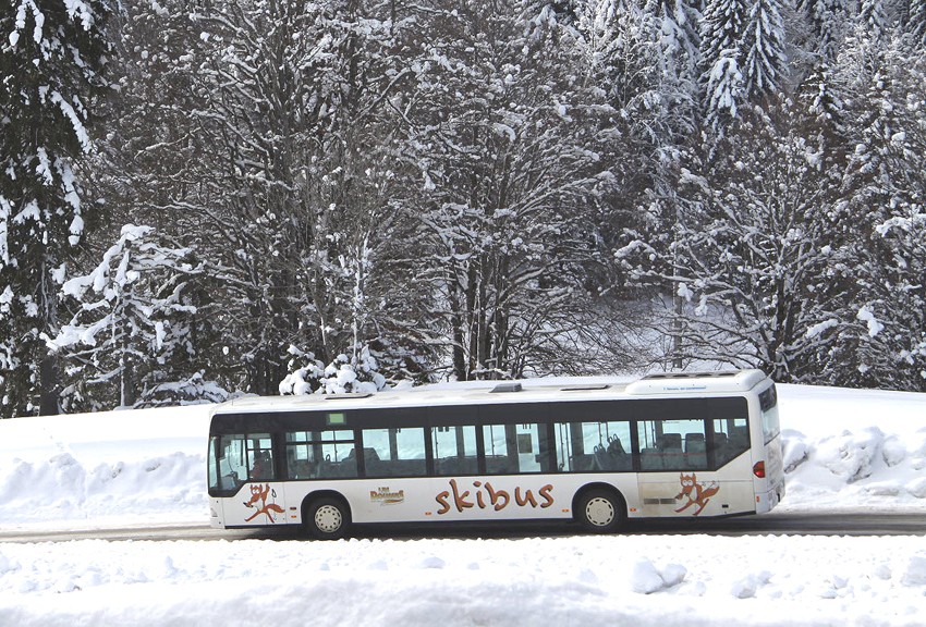  Accès en skibus